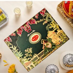 Bhaji Boxes with Kaju Badam Wooden Box 1.6KG